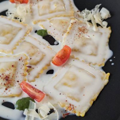 Ravioli de zapallo